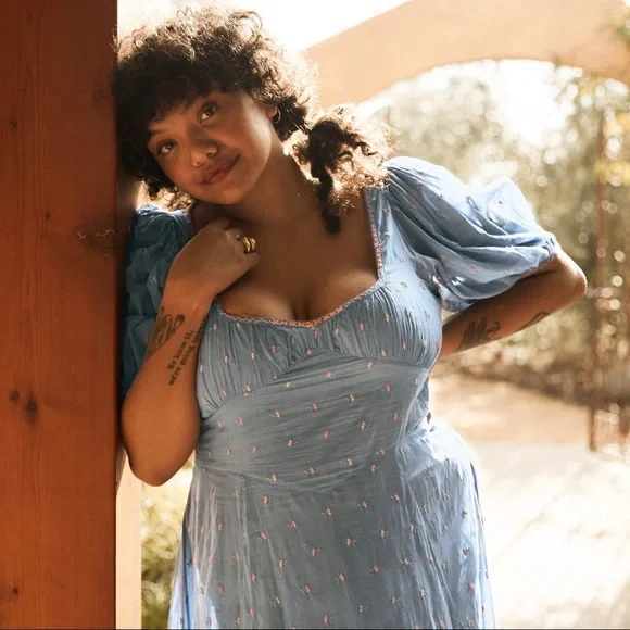 NWT Doen Tetra Dress, Sz Small - Picture 3 of 13